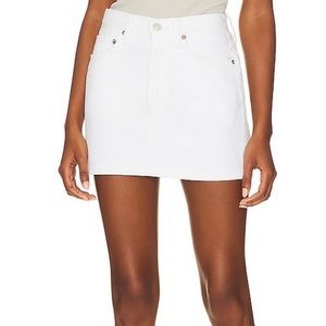 NWT Agolde Liv Mini Skirt